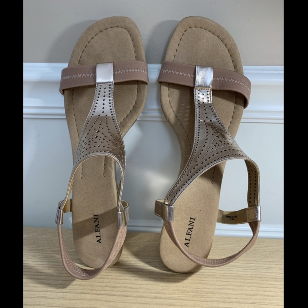 Alfani Women's Step 'N' Flex Vacanzaa Wedge Sandals